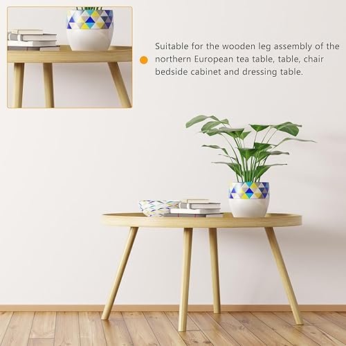 Miniatura 3 de Uonlytech 4 piezas de placas de montaje de patas angulares patas de muebles patas de sofá patas de sofá patas de mesa placas de fijación Pernos de