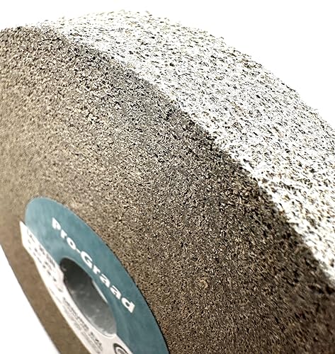 exl deburring wheel - 634 x 134 x 134 9s fine grit - silicon carbide - metal deburring finishing and polishing wheel - convolute - 05132 - 1 pack