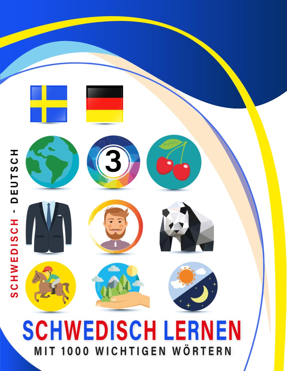 Schwedisch Lernen Mit 1000 Wichtigen Wörtern: Zweisprachiges Schwedisch – deutsch Bild- Und Vokabelbuch Für Kinder & Erwachsen