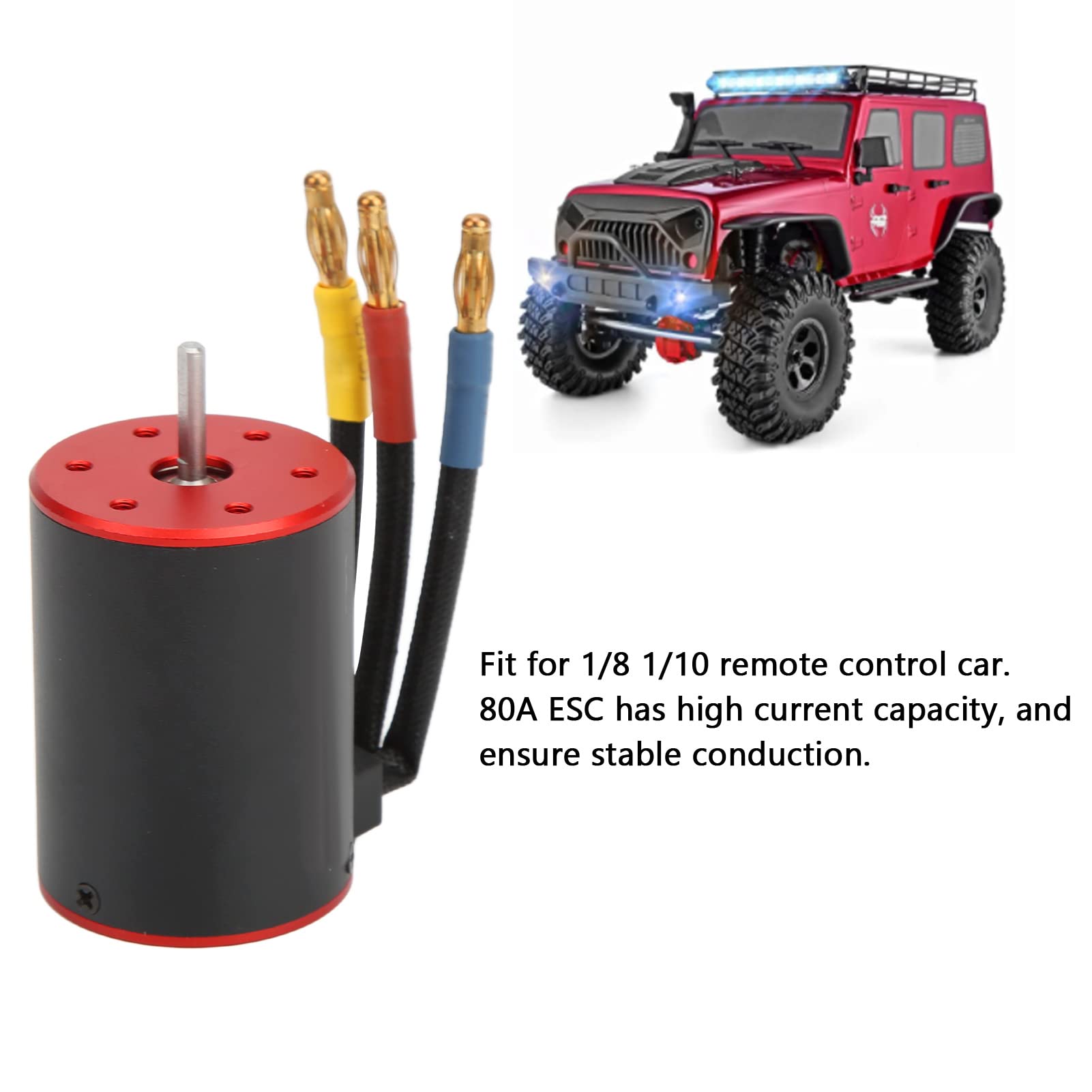 ESC Spazzolato 160A Per Auto RC 1/12 | Impermeabile Con BEC, Antipolvere, Regolatore Di Velocità Potente
