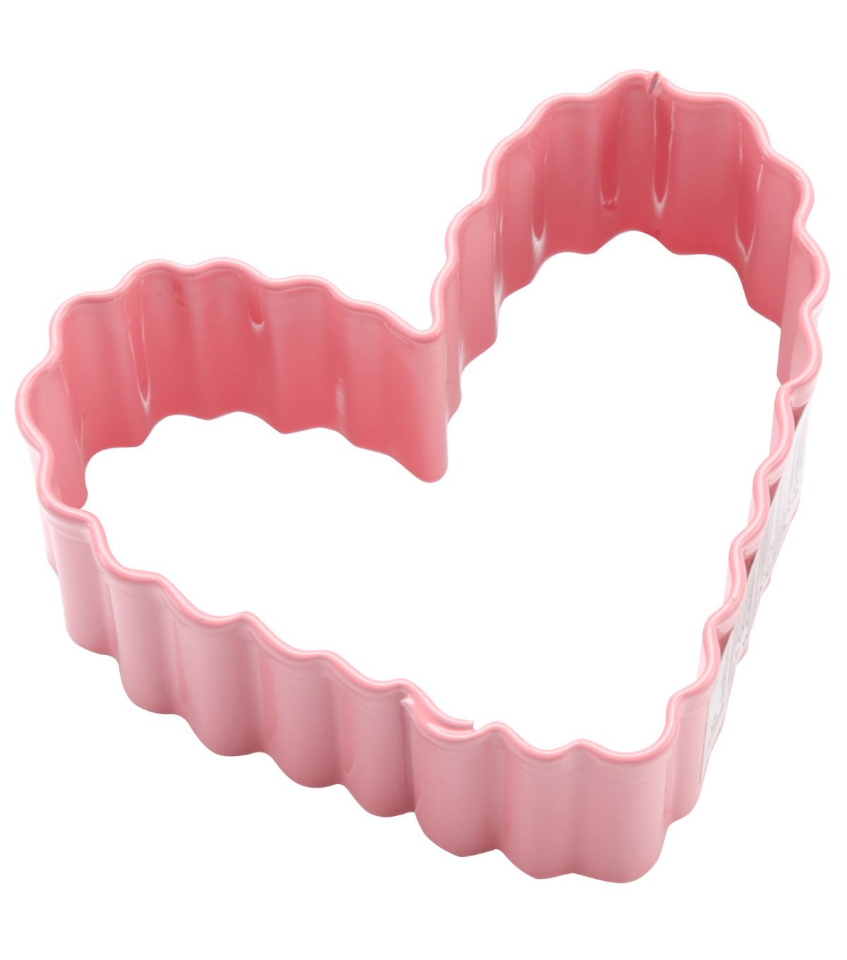 Tagliapasta In Acciaio Wilton A Forma Di Cuore Spezzato | Forma Per Biscotti E Decorazioni | 2 Metà Intrecciate - 4