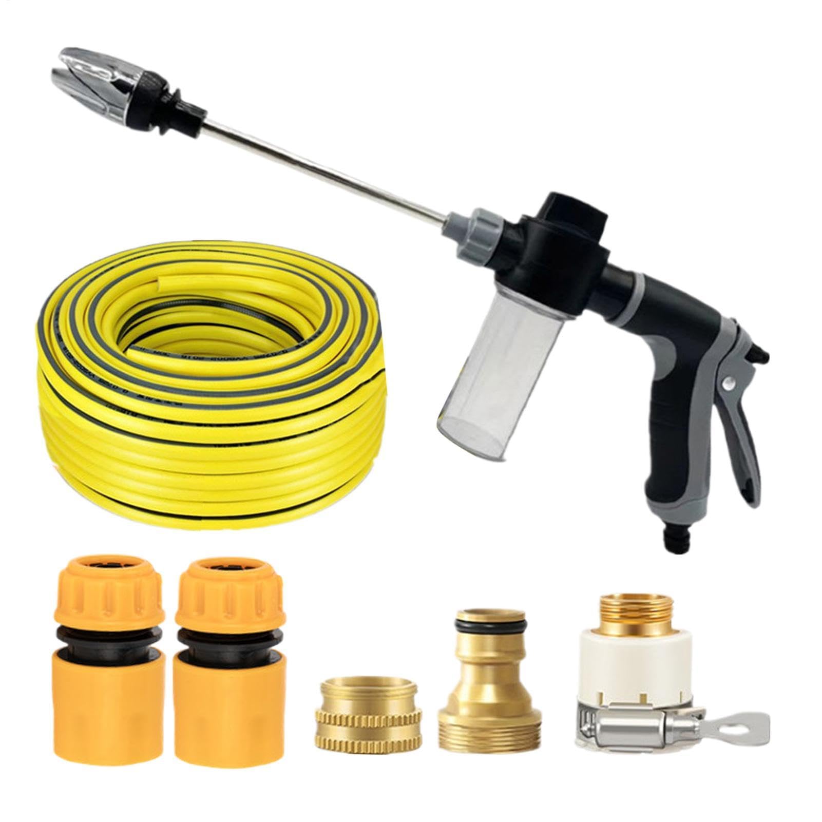Ugello da tubo da giardino a pressione Utensile ad alta pressione | Ugello per Tubo d'Acqua Pulizia Giardino Lavaggio Auto, Pulizia Terrazzo E Professionisti
