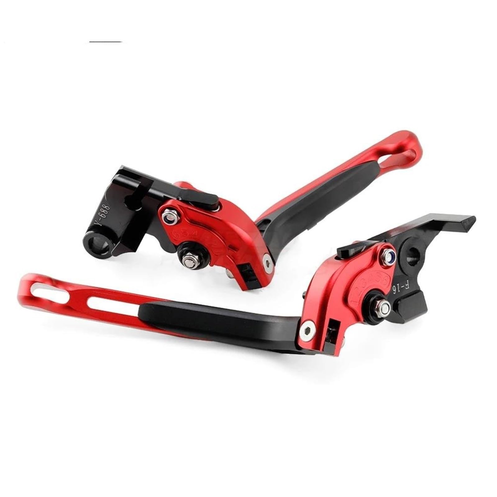 Leviers De Frein Et D'embrayage Pliables Pour Moto VOGE 525R/525AC/500AC 2021-2024 - Aluminium, Réglables - Noir Or