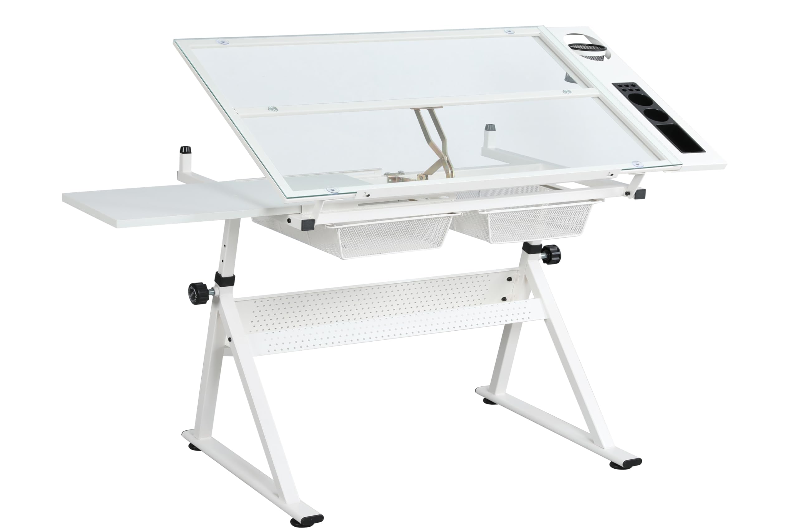 Tzou Drafting Printing Table with Chair 0-75° 31.5