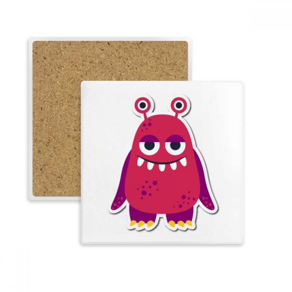 Porte-Absorbant Pierre Univers et Monstre Rose Alien pour Table Basse