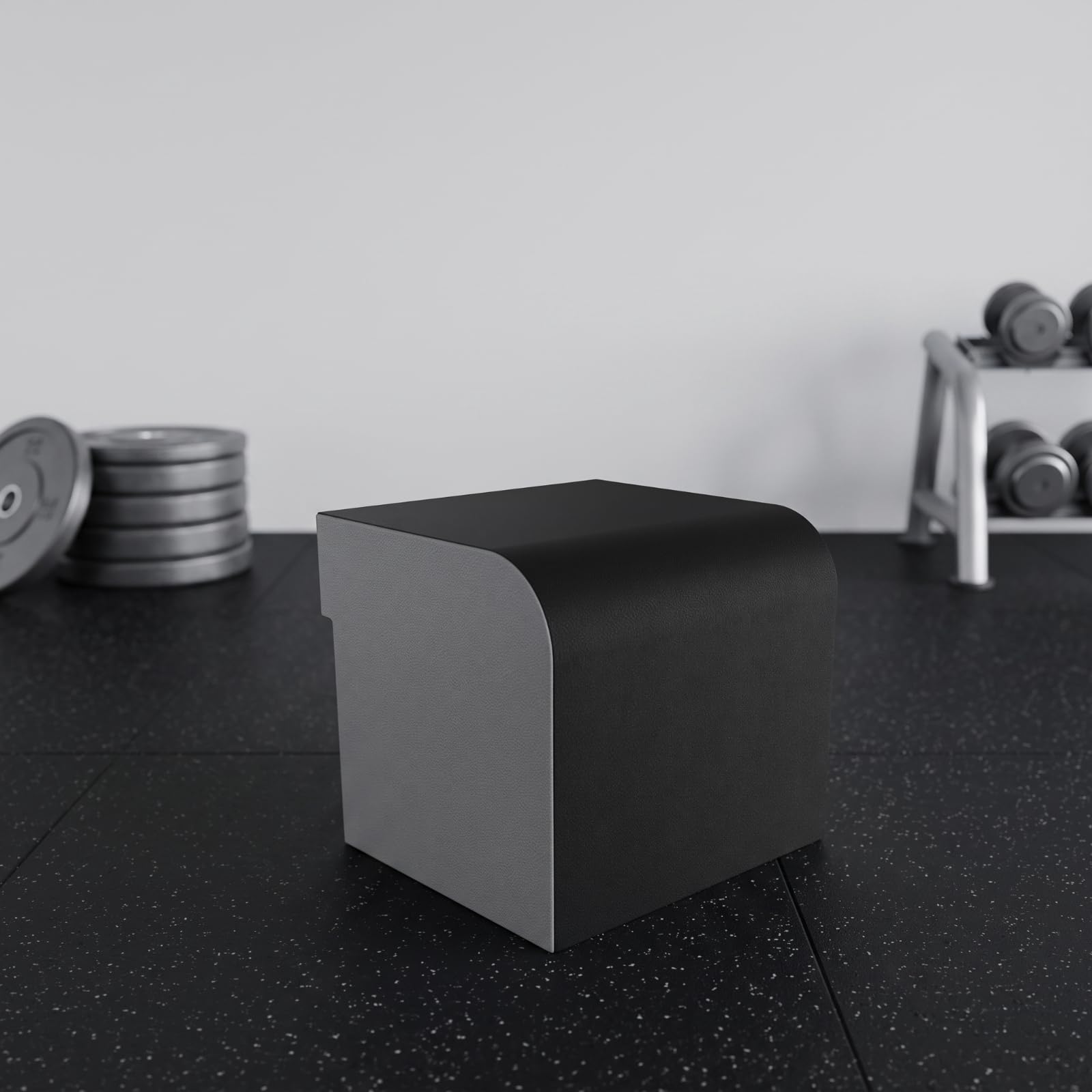 Bloc Glute Thrust Compact | Base Texturée Antidérapante, Bloc pour élévation pelvienne, Rembourré