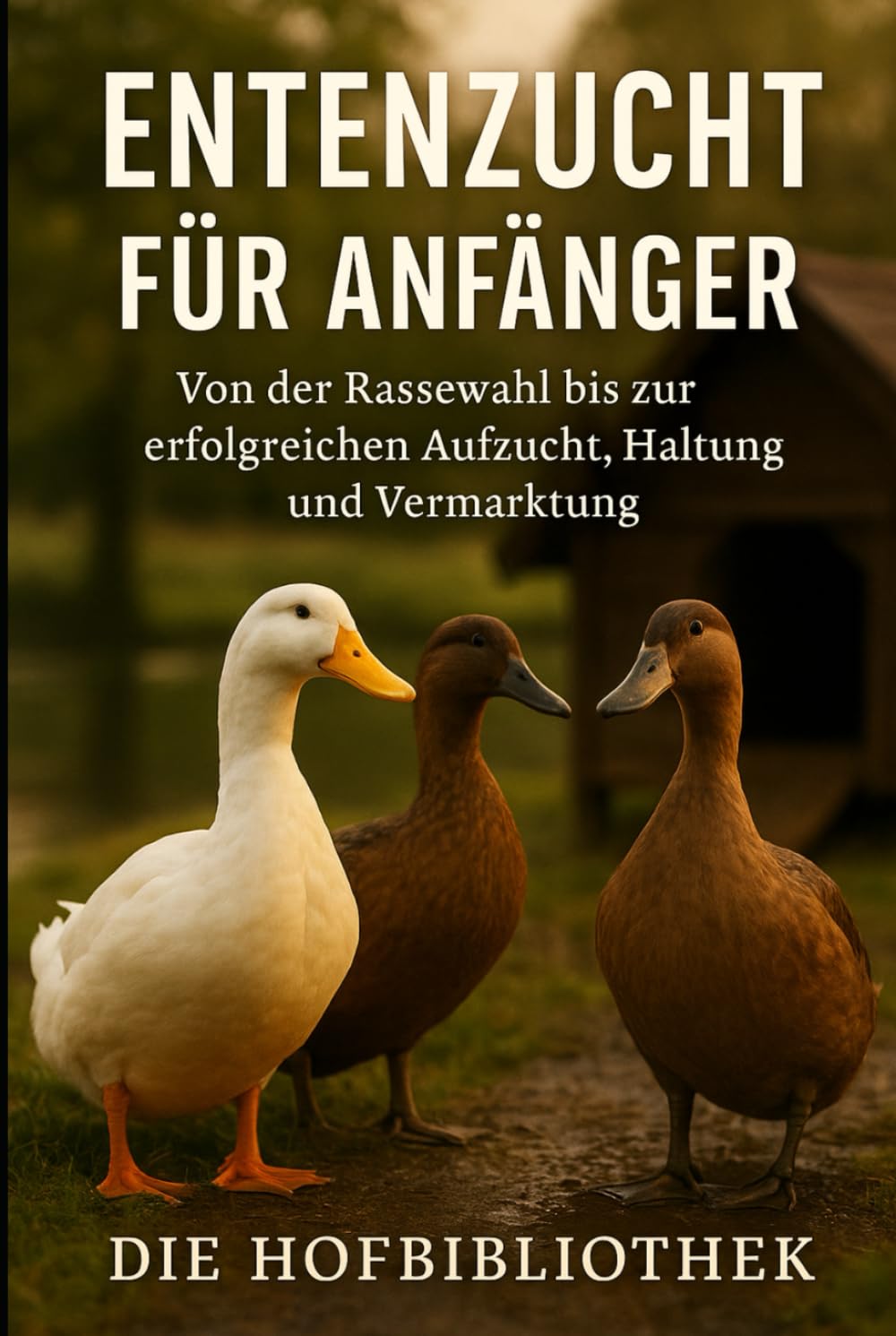 Entenzucht leicht gemacht: Der praxisnahe Ratgeber für Anfänger – von der Rassewahl über Aufzucht und Haltung bis zur erfolgreichen Vermarktung