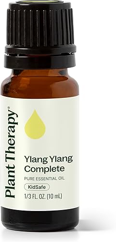 Miniatura 1 de Plant Therapy Aceite esencial completo Ylang Ylang 100% puros, sin diluir, grado terapéutico. 1/3 oz.