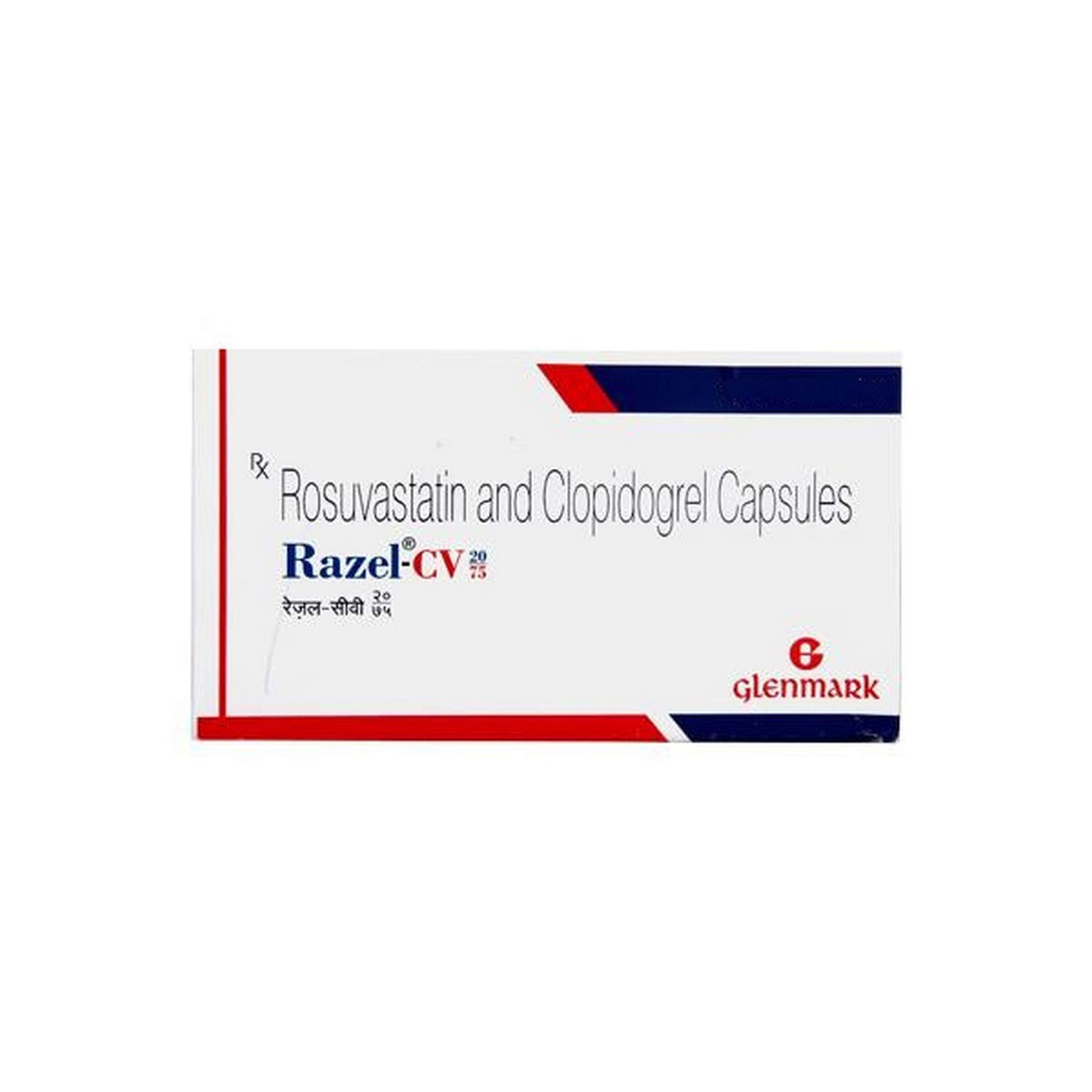 Razel Cv - Strip of 10 Capsules