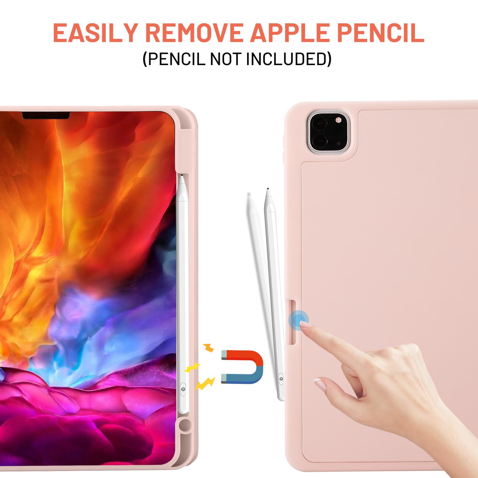 Case for iPad Pro 11 2022/2021/2020 Case, iPad Pro 11 Case with