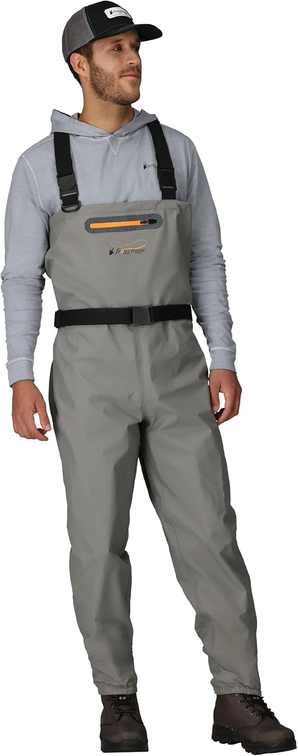 FROGG TOGGS Canyon II Breathable Waterproof Stockingfoot Fishing Chest Wader for Fishing FROGG TOGGS Canyon II Breathable Waterproof Stockingfoot Fishing Chest Wader for Fishing