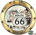 Sticker Trompe l oeil Hublot Route 66 30x30cm Ref Y050