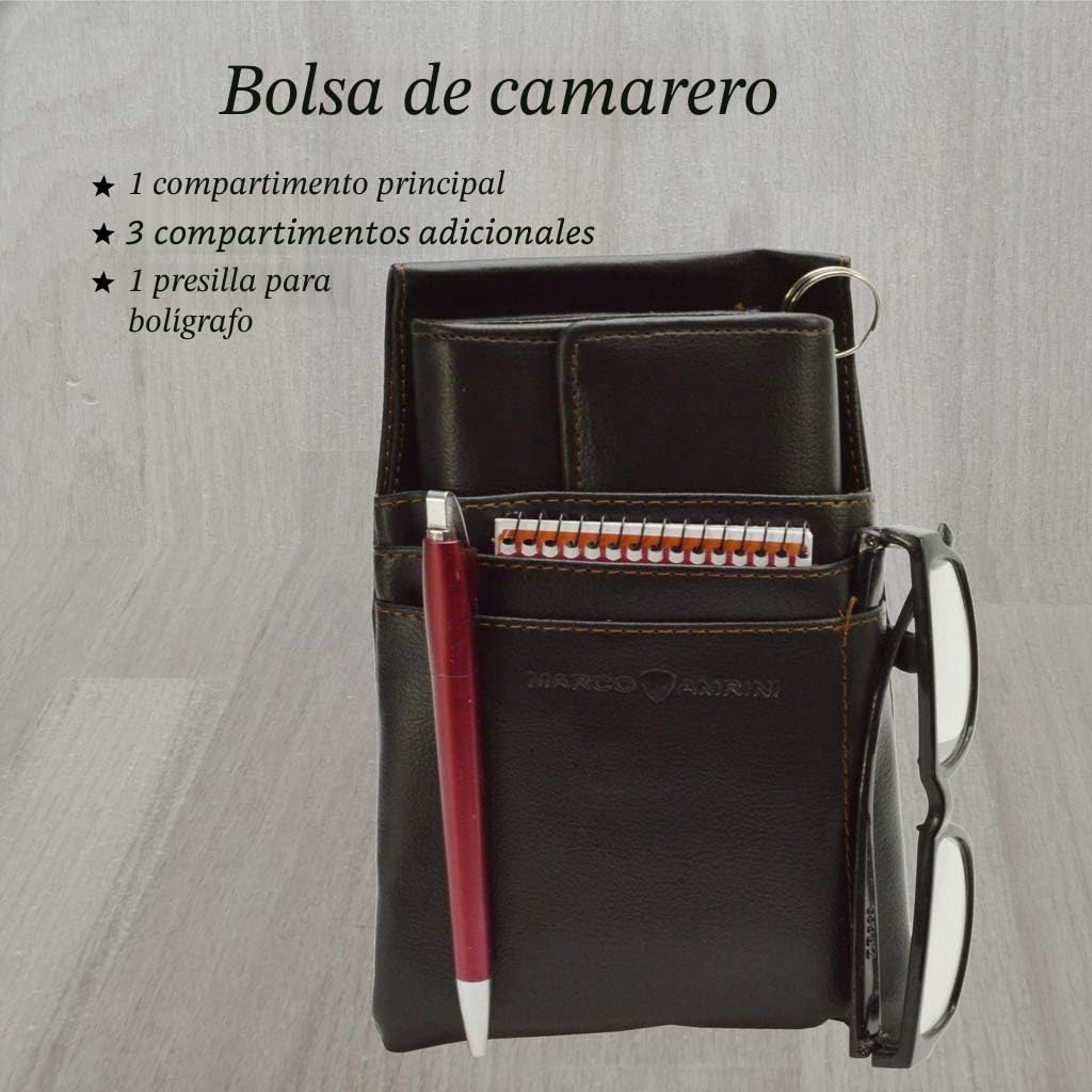 flevado Cartera robusta, para camarero