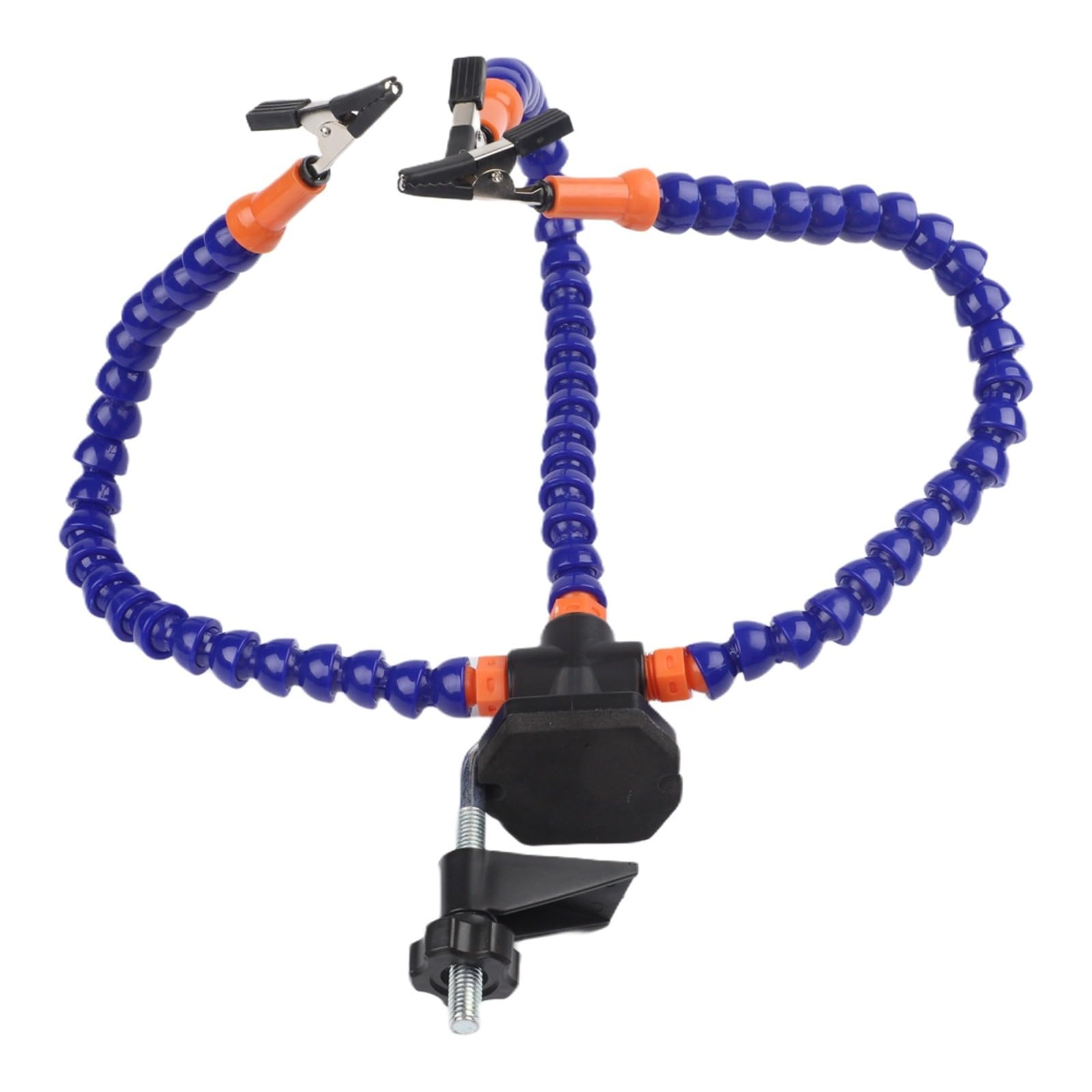 Saldatura Terzo Strumento Mani, Saldatura Aiutare Mani, Flessibile Braccio Clips, 360 ° Girevole Morsetto con Alligatore Pinze, Silicone Pad per Riparazione Elettronica