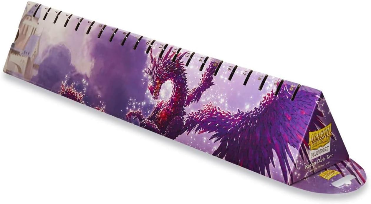 ​Dragon Shield Playmat – Standard Size TCG Playmat with Stitched Edges & Non-Slip Rubber Backing – Included Tube for Transport & Protection | Racan