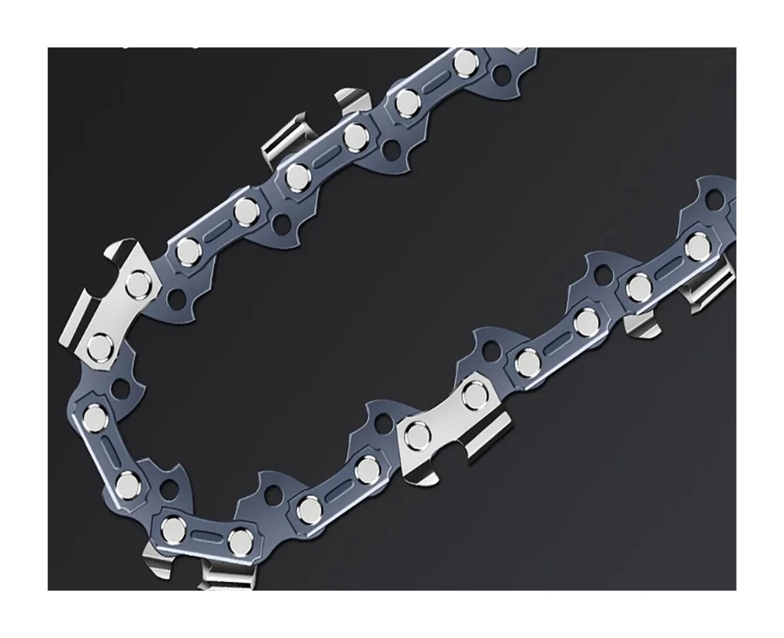 Cadena para Mini motosierra 16 pulgadas 3/8 "LP sierra eléctrica 56 enlaces de accionamiento sierra hoja 16".(10pcs 16-inch Chain)