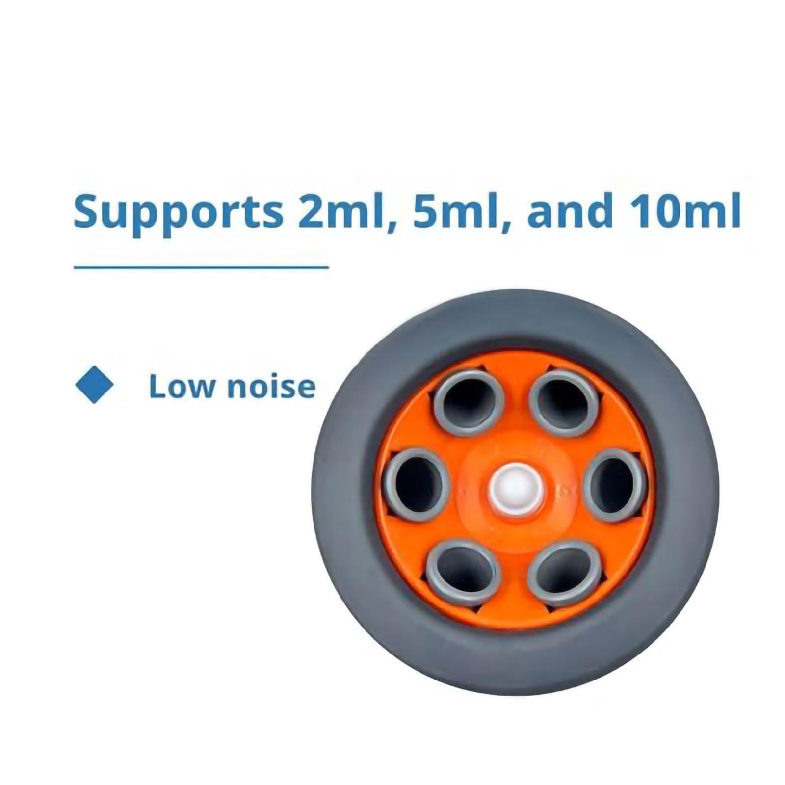 Mini centrifuga da laboratorio, bassa velocità 300–4000 giri/min con regolazione continua della velocità e timer da 0-60 minuti, centrifuga da banco
