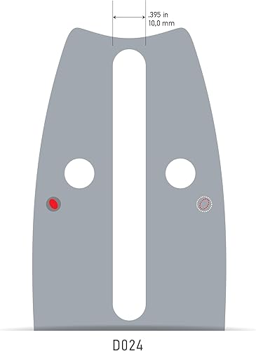 Miniatura 3 de Oregon 168VXLHD024 Barra guía VersaCut de paso de 3/8 pulgadas, 16 pulgadas