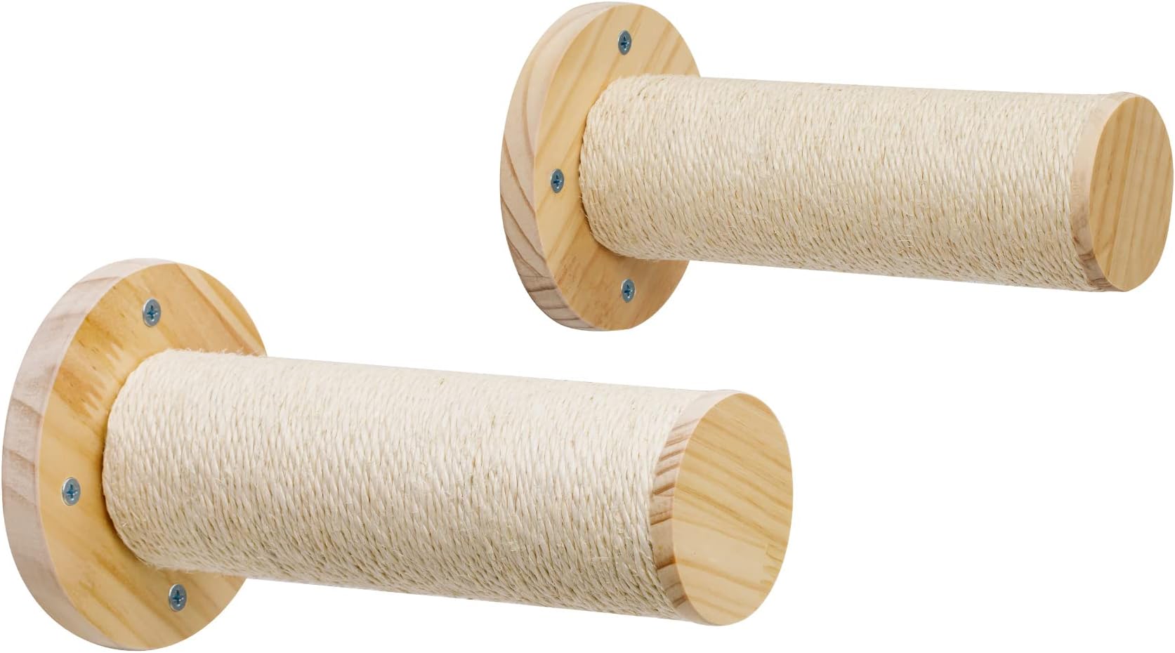 Cat Stairs Cat Steps for Wall,Cat Wall Steps with Jute Rope Scratching - Wall Mounted Cat Walkways, Cat Wall Floating Shelves,Indoor Cat Wall Furniture