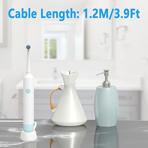 Miniatura 4 de Cargador Oral B para cepillo de dientes eléctrico de repuesto, cargador Oral B Braun para Oral B Pro 1000 2000 2500 3000 3709 3728 3757 5000 7000