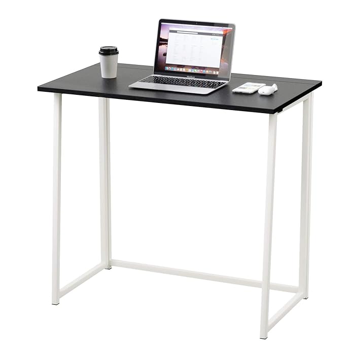 Buy Dripex Compact Folding Desk No Assembly Required Computer Desk Folding Hobby Craft Table