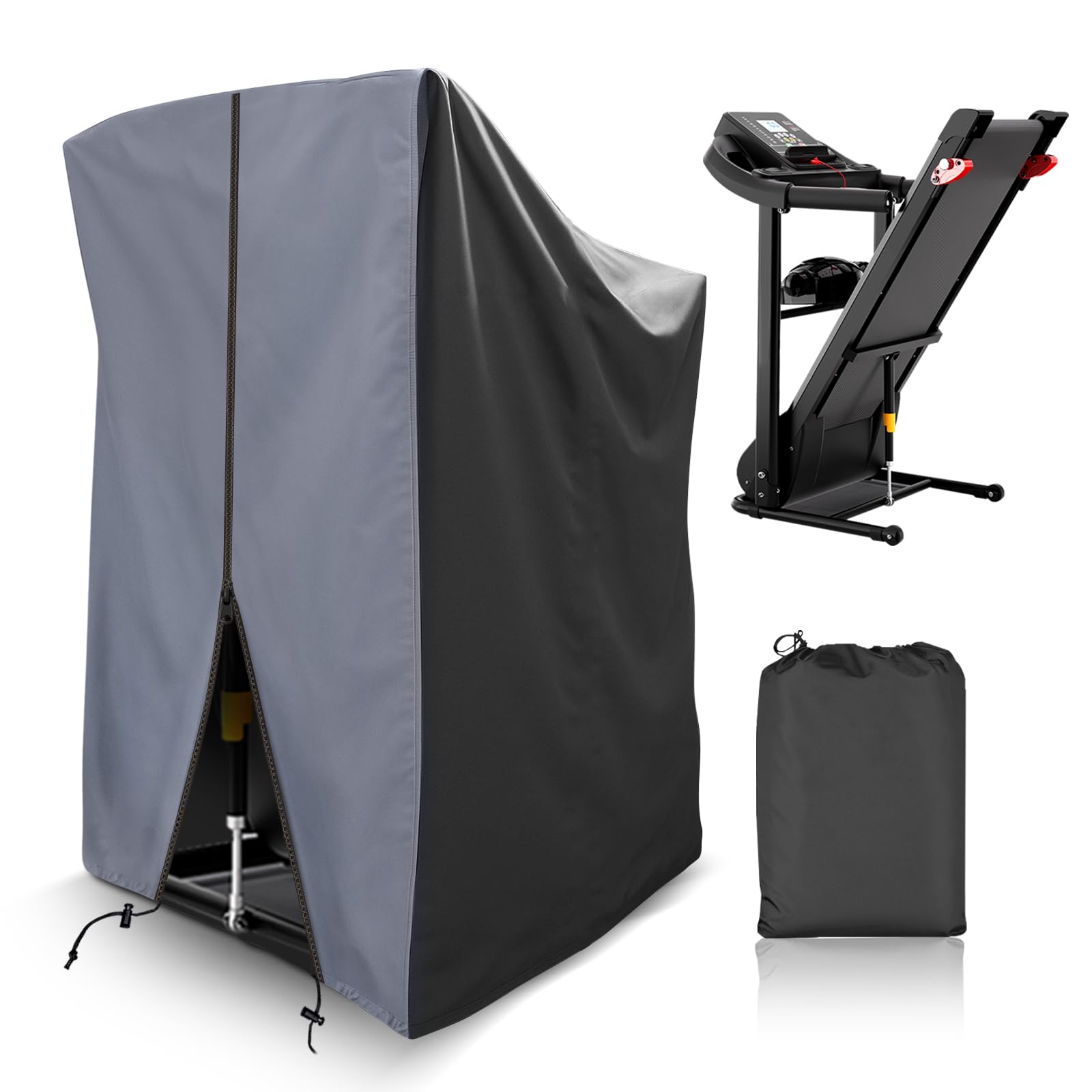 XYZCTEM Treadmill Cover - Dustproof Waterproof Folding Treadmill Cover for Indoor Outdoor Use