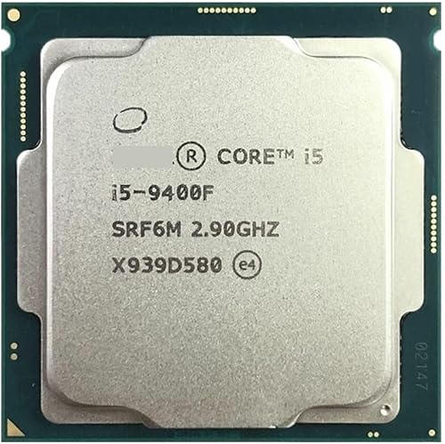 CPU Core I5-9400F I5 9400F 2.9 GHz Procesador de CPU de seis núcleos de seis hilos 9M 65W LGA 1151 Responsivo y potente