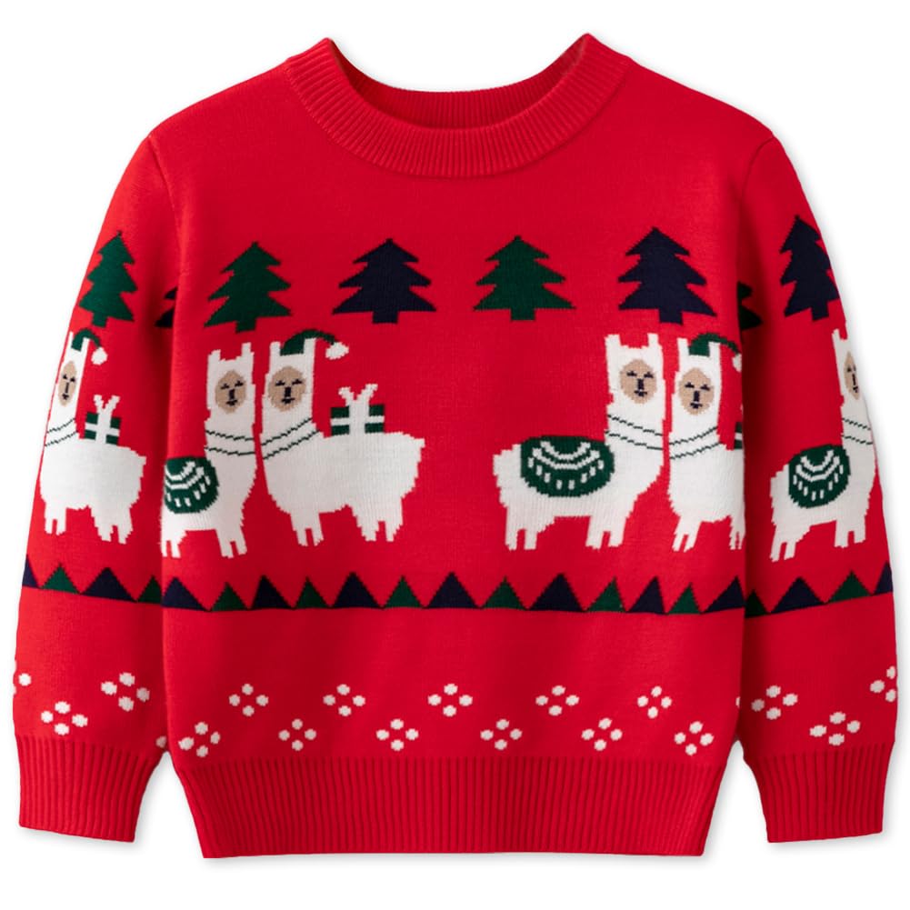 Remimi Kids Christmas Sweater for Toddler Girls Boys Holiday Pullover Top
