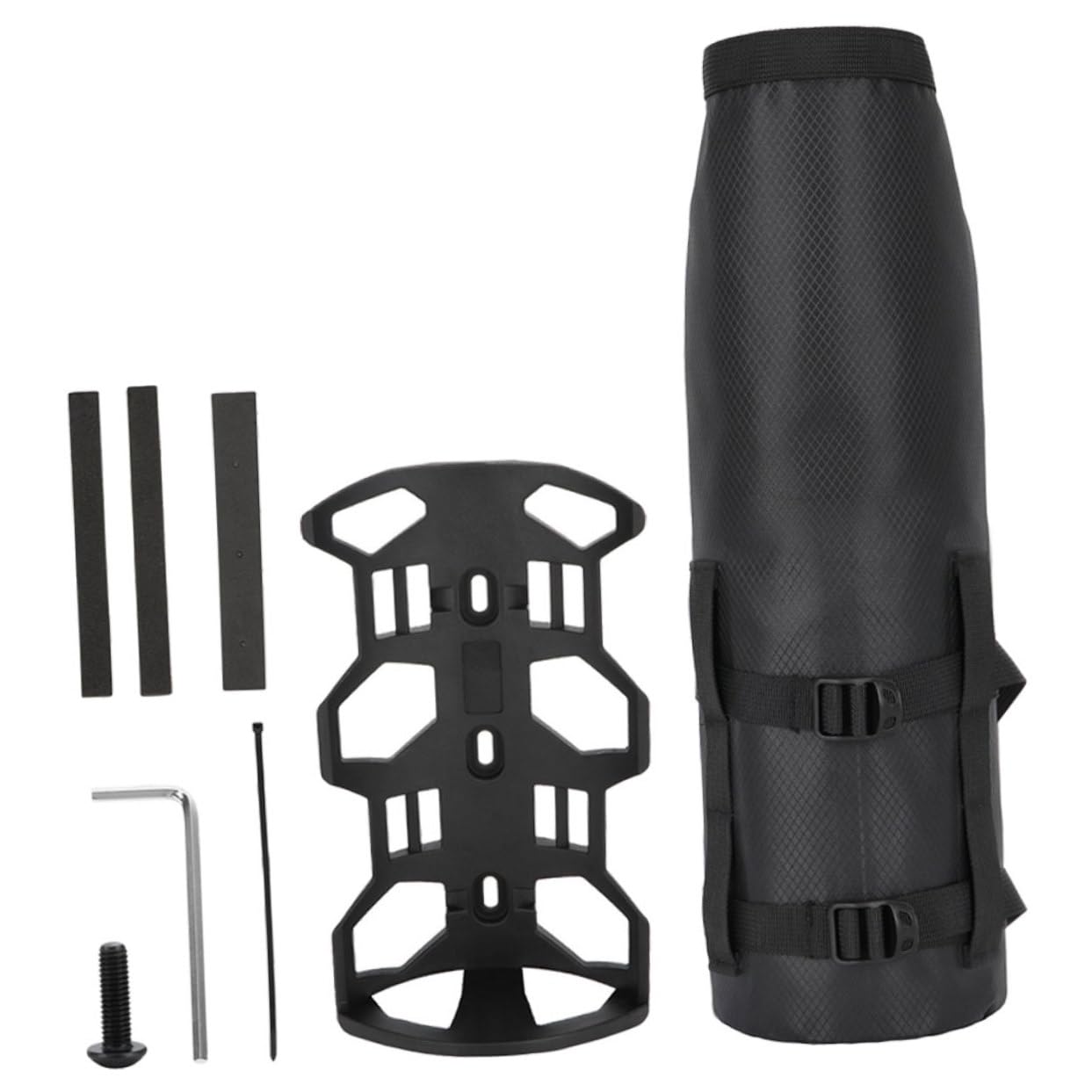 Mipcase 1Set Bike Front Frame Bag Outdoor Cycling Storage Pouch for Mountain Road Bikes Easy to Install Durable Design for Phone Keys Tools Essentials present for Cyclists