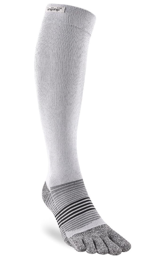 Injinji Over the calf compression, gray, XL