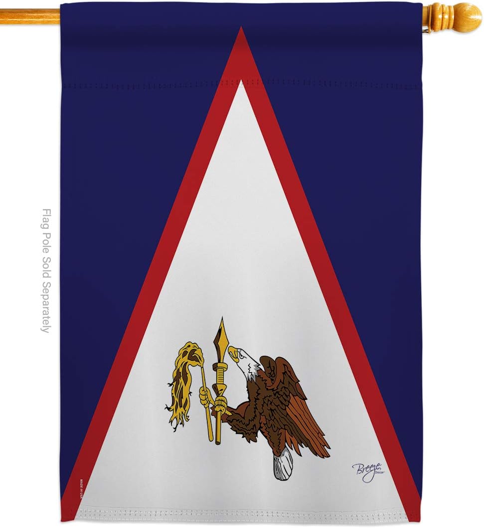 American Samoa House Flag Regional Nationality Nation International World Country Particular Area Small Decorative Gift Yard Banner Made In USA 28 X 40