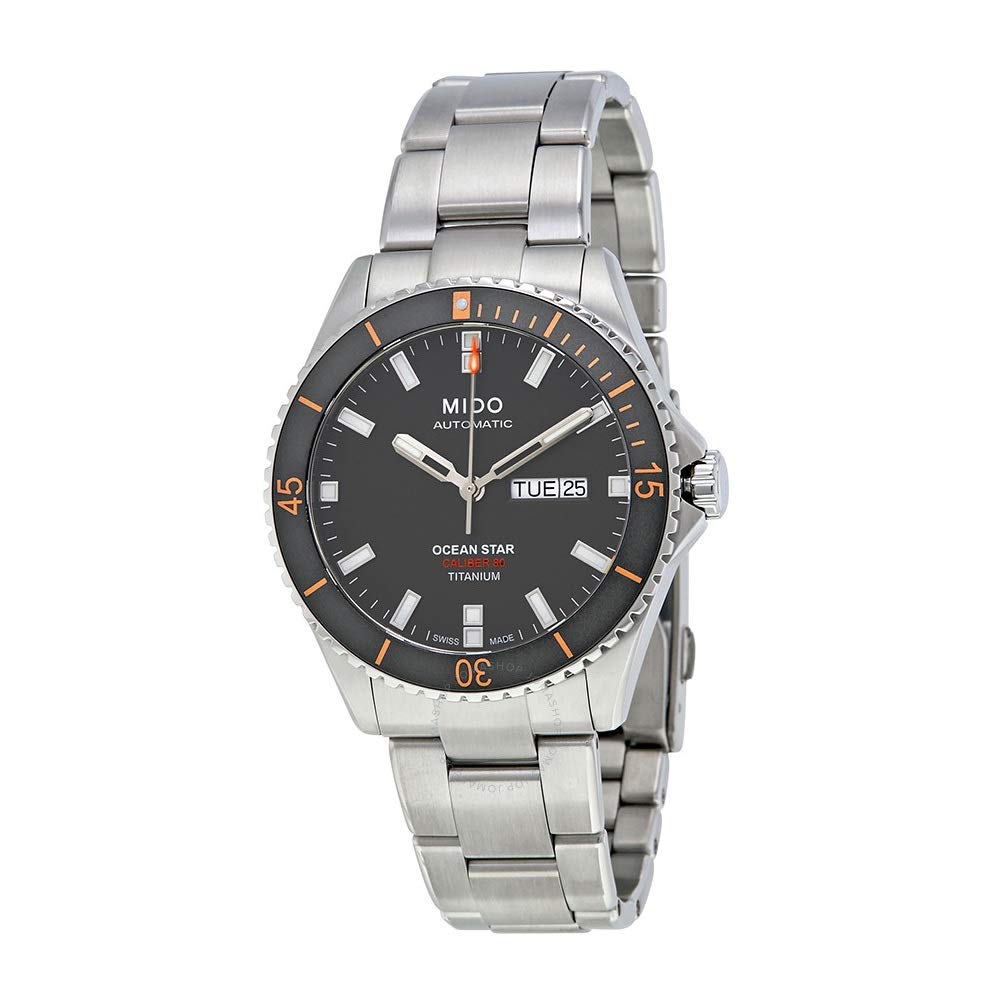 Ocean Star 200 - Swiss Automatic Watch for Men - 42.5mm Stainless Steel Case - Day/Date Calendar - Rotating Bezel - 200m Water Resistance