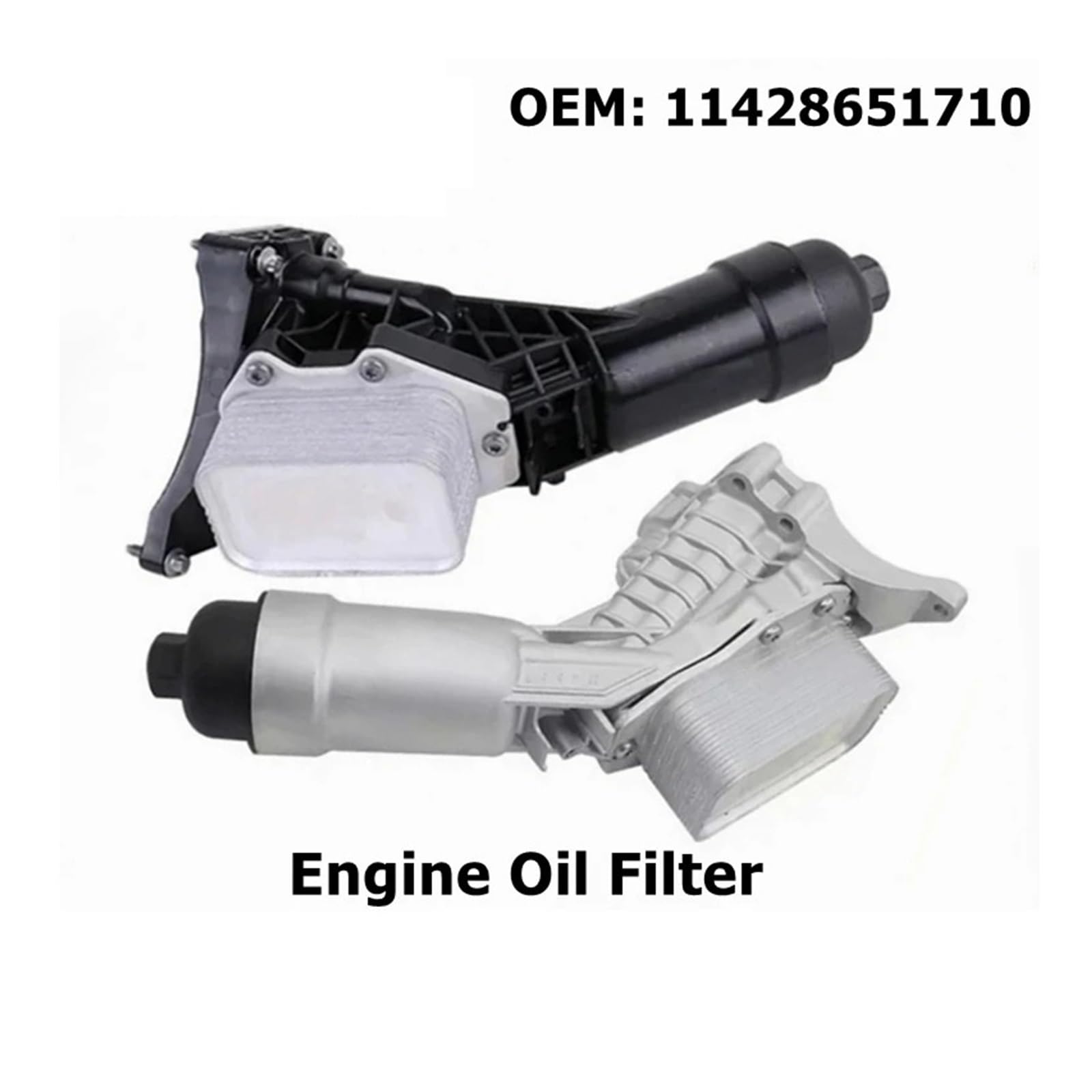 Trasmissione 11428651710 Gruppo alloggiamento Filtro Olio Motore Compatibile con BMW Serie 3 G20 G28 G08 11428580415 11428580414