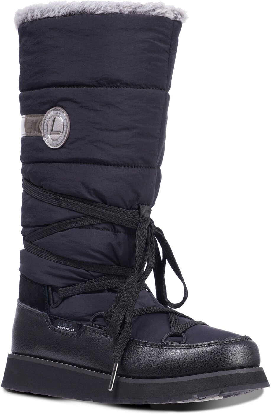 Luhta Tahtova MS High-Cut Winterstiefel f�r Damen, schwarz,39