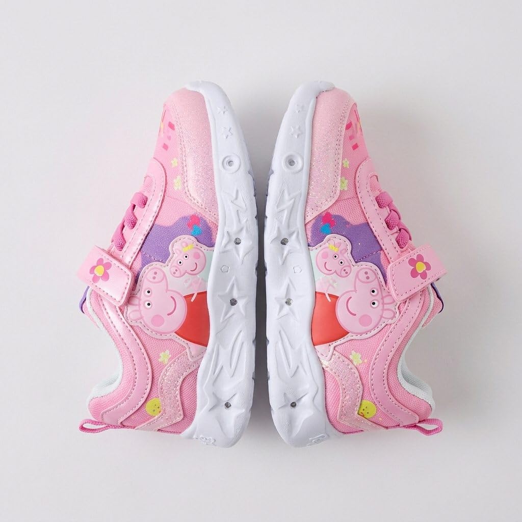 CERDÁ Life's Little Moments Scarpe da Ginnastica Luminose Peppa Pig con Suola in Eva Leggera - Comode Scarpe Peppa Pig per Bambini E Bambine Scarpe da ginnasticaUnisex - Bambini e Ragazzi