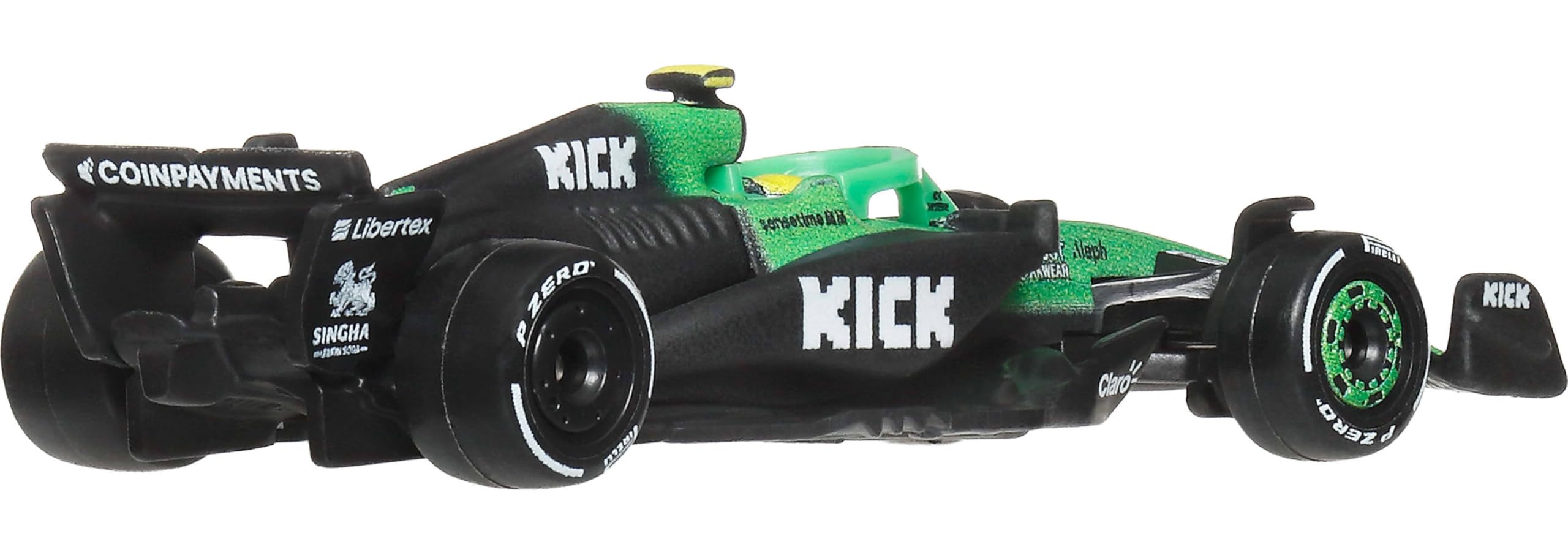 Hot Wheels 1:64 Scale Premium Die-Cast Formula 1 Collectible Toy Race Car with Real Riders Tires & Metal/Metal Body & Chassis (Styles May Vary) - Image 2