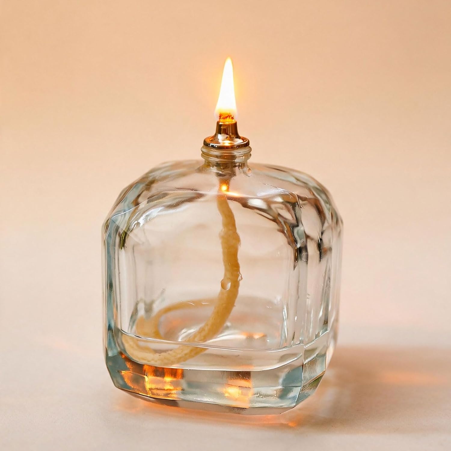 25cm Oil Lamp Wicks with Alloy Tube Holder - 5PCS Oil Lamp Wick Holder Sets