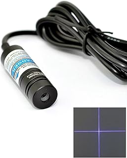 Industrial Violet Blue Laser 405nm 50mw Adjusted Diode Cross Laser Module 14.5x48mm 5V