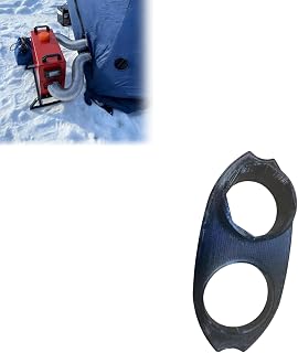 3 Inch Diesel Heater Tent Adapter with Air Intake Recirculation for Ice Fishing Tent Hunting Blind Portable Camping Heater Accessories