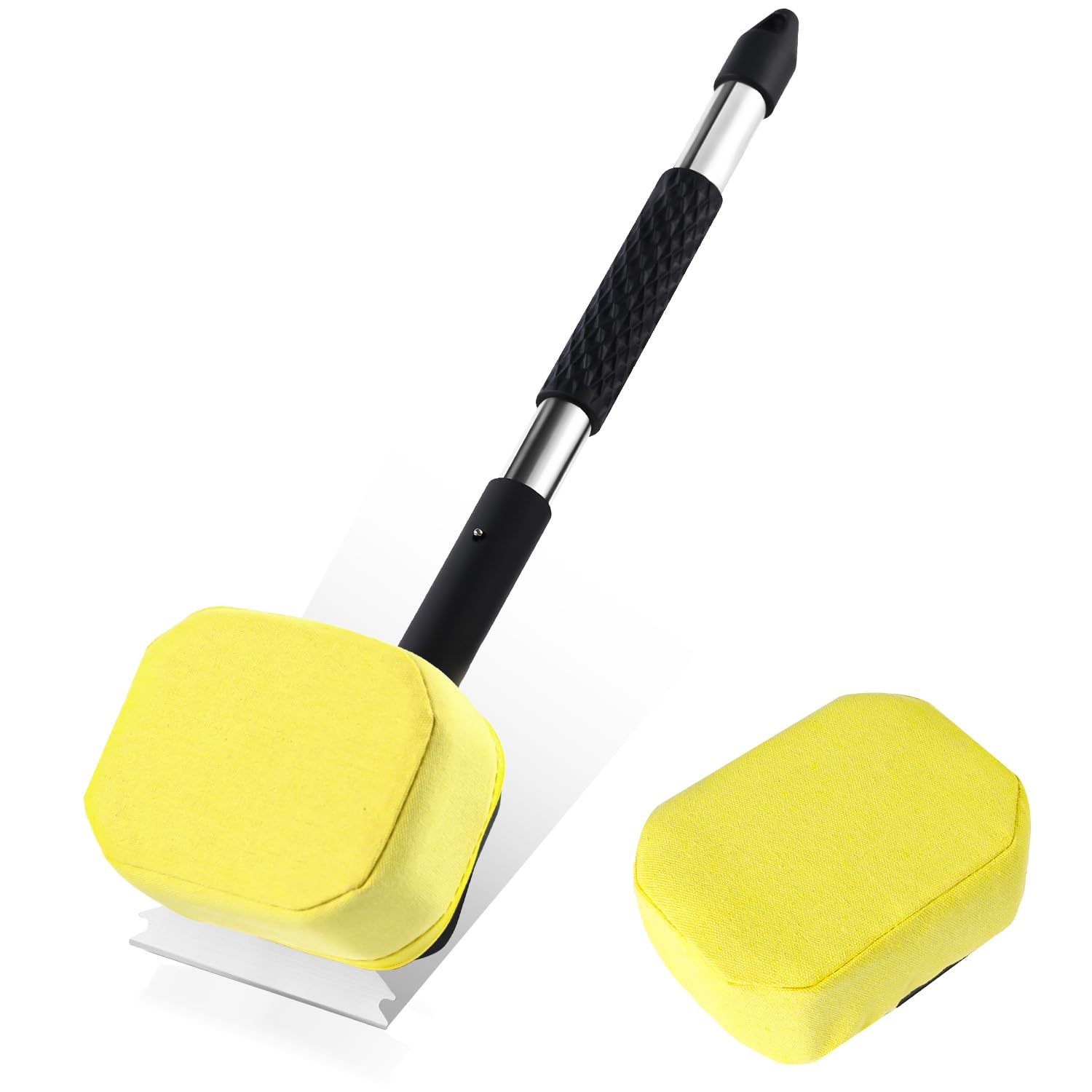 Cepillos para parrilla, dos juegos de 7,5 cm de grosor