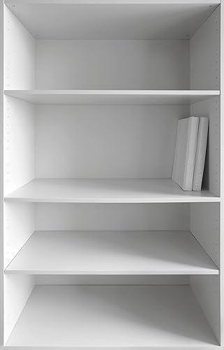 Miniatura 8 de B&B HARDWARE Estantes blancos de melamina de 12 pulgadas de grosor, personalizados, cortados a medida (17 pulgadas de profundidad x 35 pulgadas de