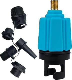 Sup Adaptador de Válvula de Aire,Adaptador Inflador Paddle Surf para Bote Inflable, Kayak, Canoa, Paddle Board