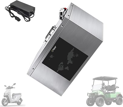 TGHY Lithium Battery 48V 60V 72V Motorcycle Battery 50AH 73AH Tricycle Batteries with Charger Built-in BMS Protection Board,60v73ah
