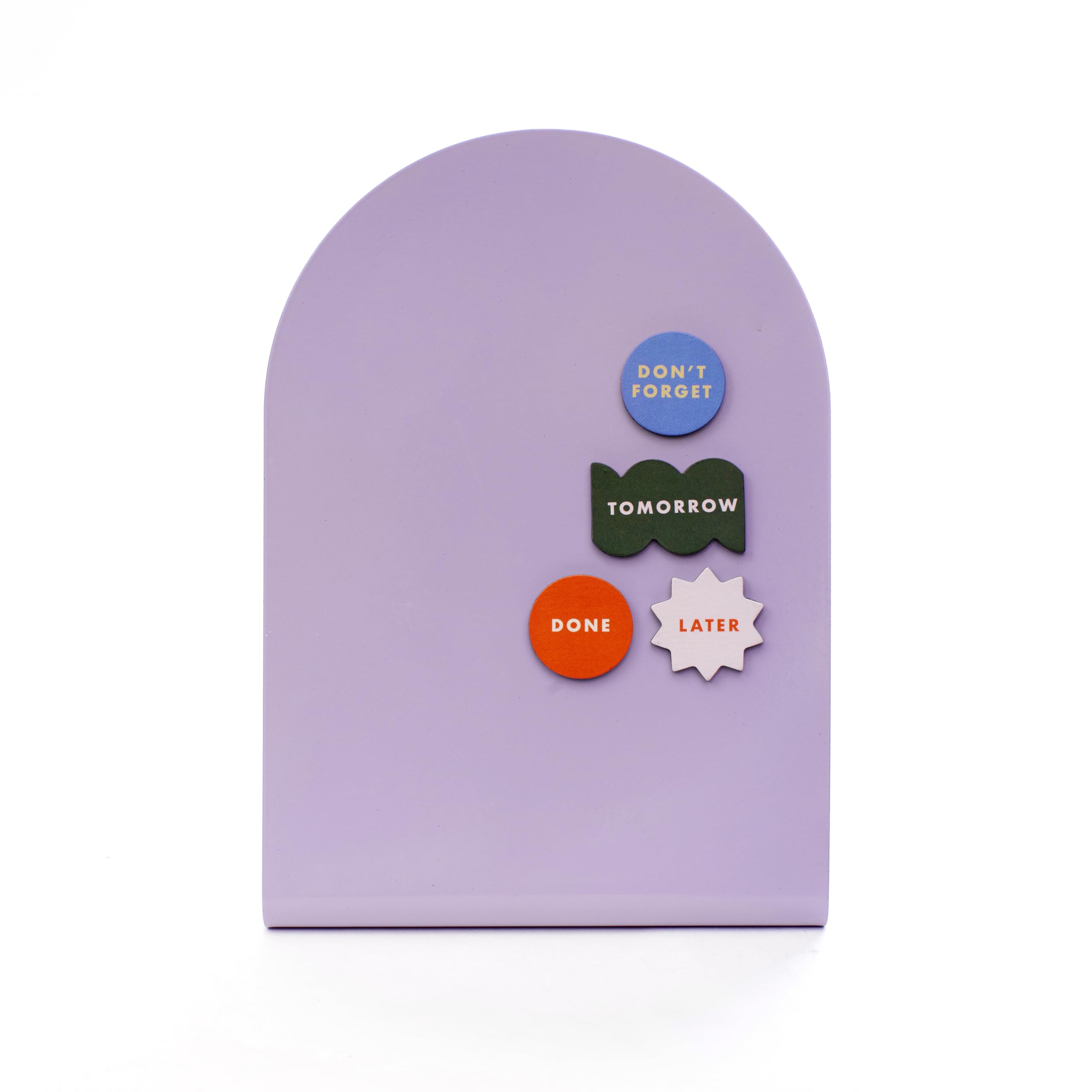 Amazon.com : Kikkerland Inkerie Purple Magnetic Memo Board