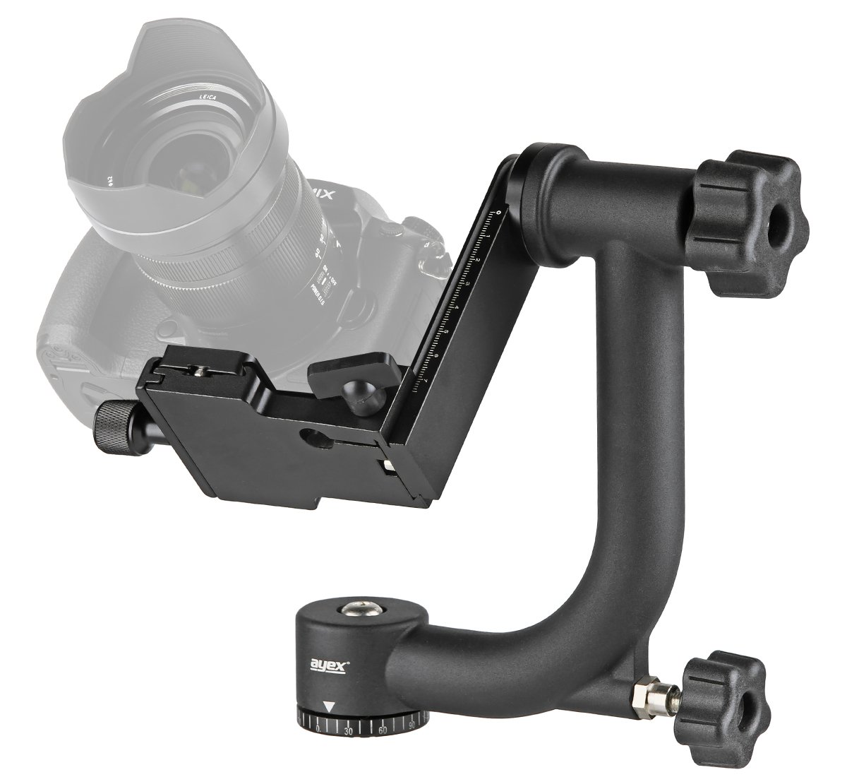 ayex Gimbal Tripod Head, głowica statywu do telefonotografii, zdjęć sportowych i przyrodniczych