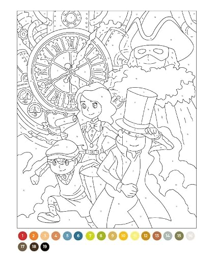 Coloriages par numéro Jeux vidéo coloriages par numéro Scènes cultes Jeux vidéo - Loisirs créatifs et activités – vue 3