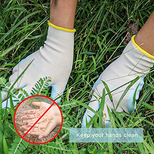 Hldd Handlandy HLDD-US5172 Gardening Gloves For Women, Womens Work Gloves With Foam Nitrile Coating thumb #3