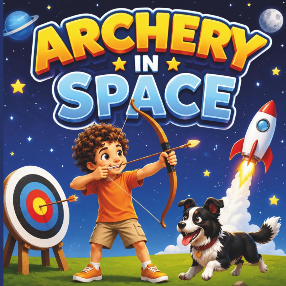 Archery in Space: A Fun Space Adventure Story for Kids with Arrows, Rockets, and Cosmic Challenges