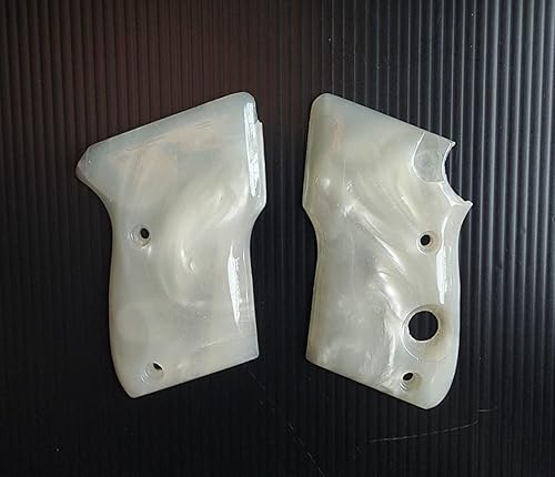 Miniatura 5 de BMPL Berettaa 21A - Empuñaduras lisas de resina de poliéster, compatibles con Berettaa 21A Bobcat Thai Handcraft #B044