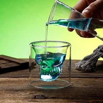 Amazon | Enjoy Youth ショットグラス カップ スカルカップ ドクロ